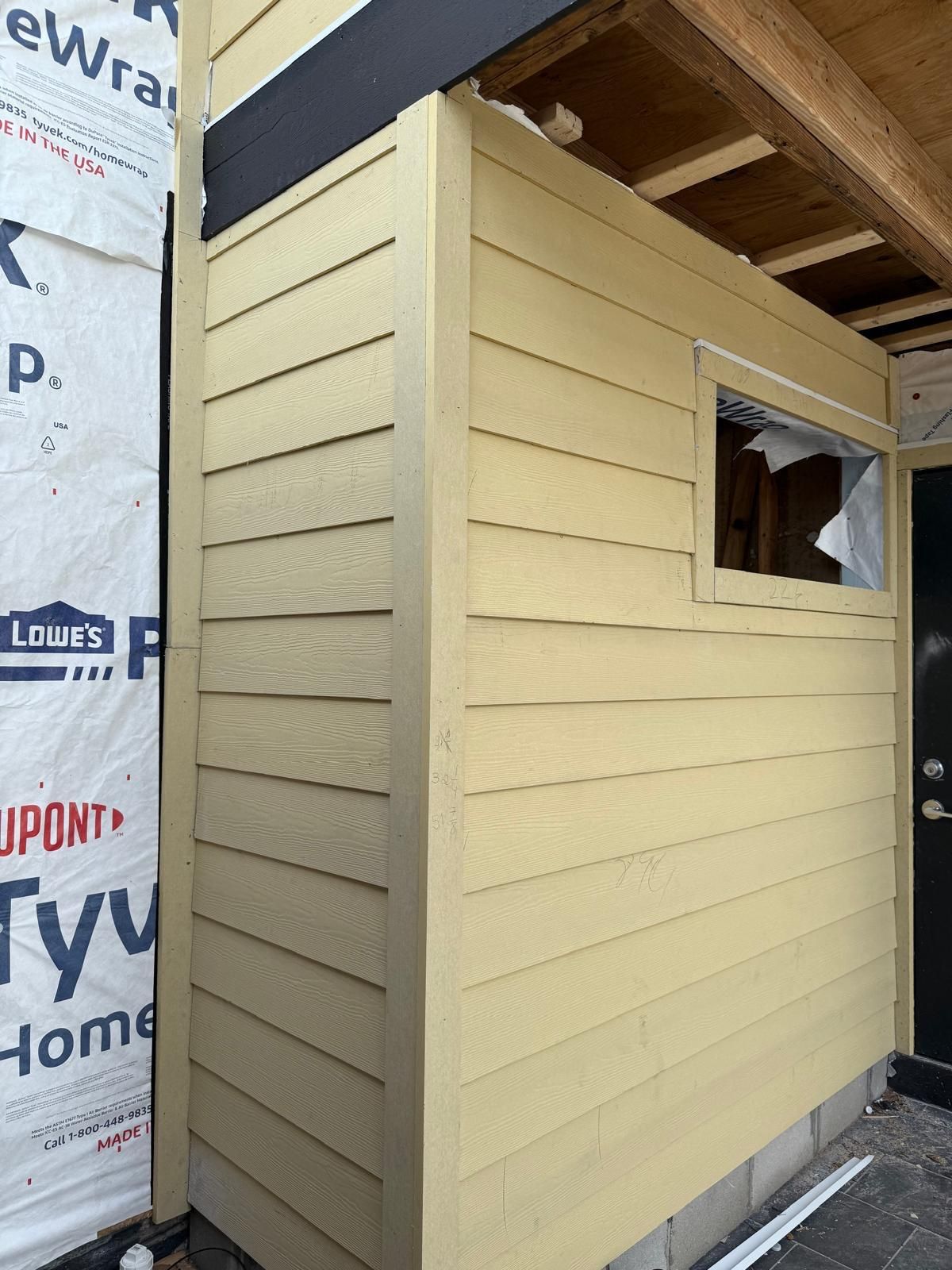 New construction home receiving lap siding installation in Central Florida — photo 5
