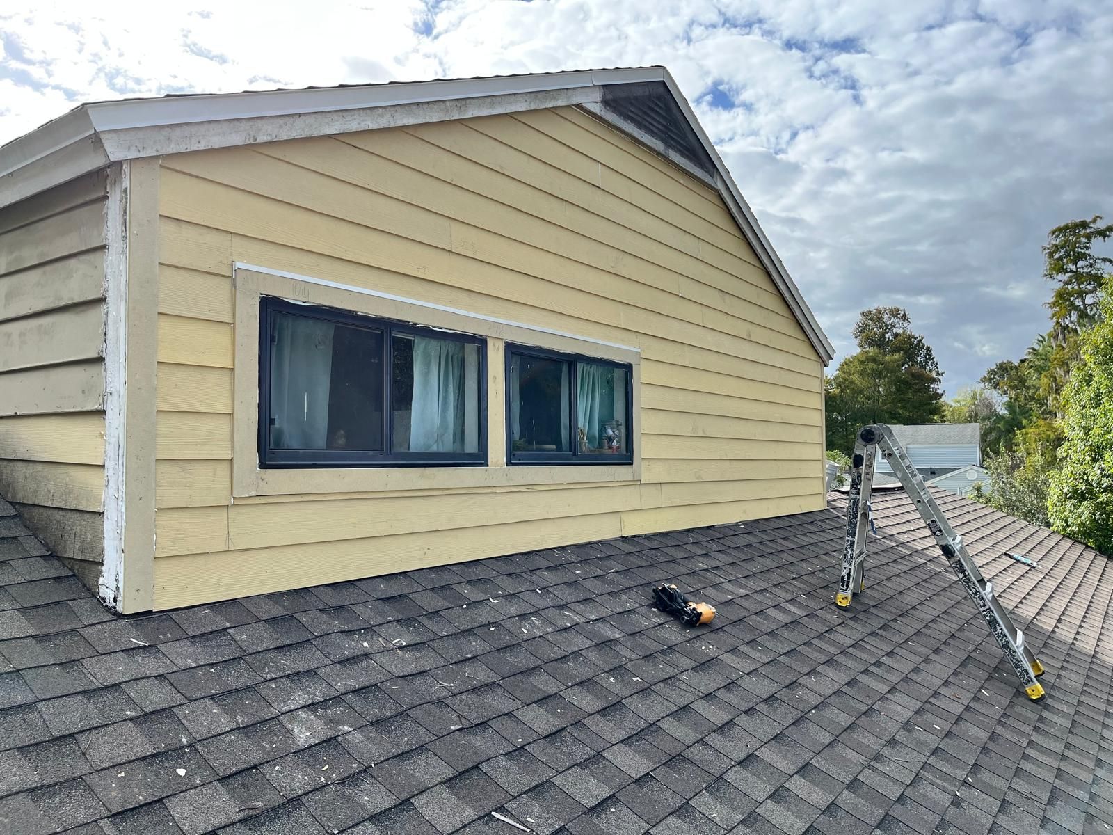 Whole-home siding replacement with new weather barrier and lap siding — photo 20