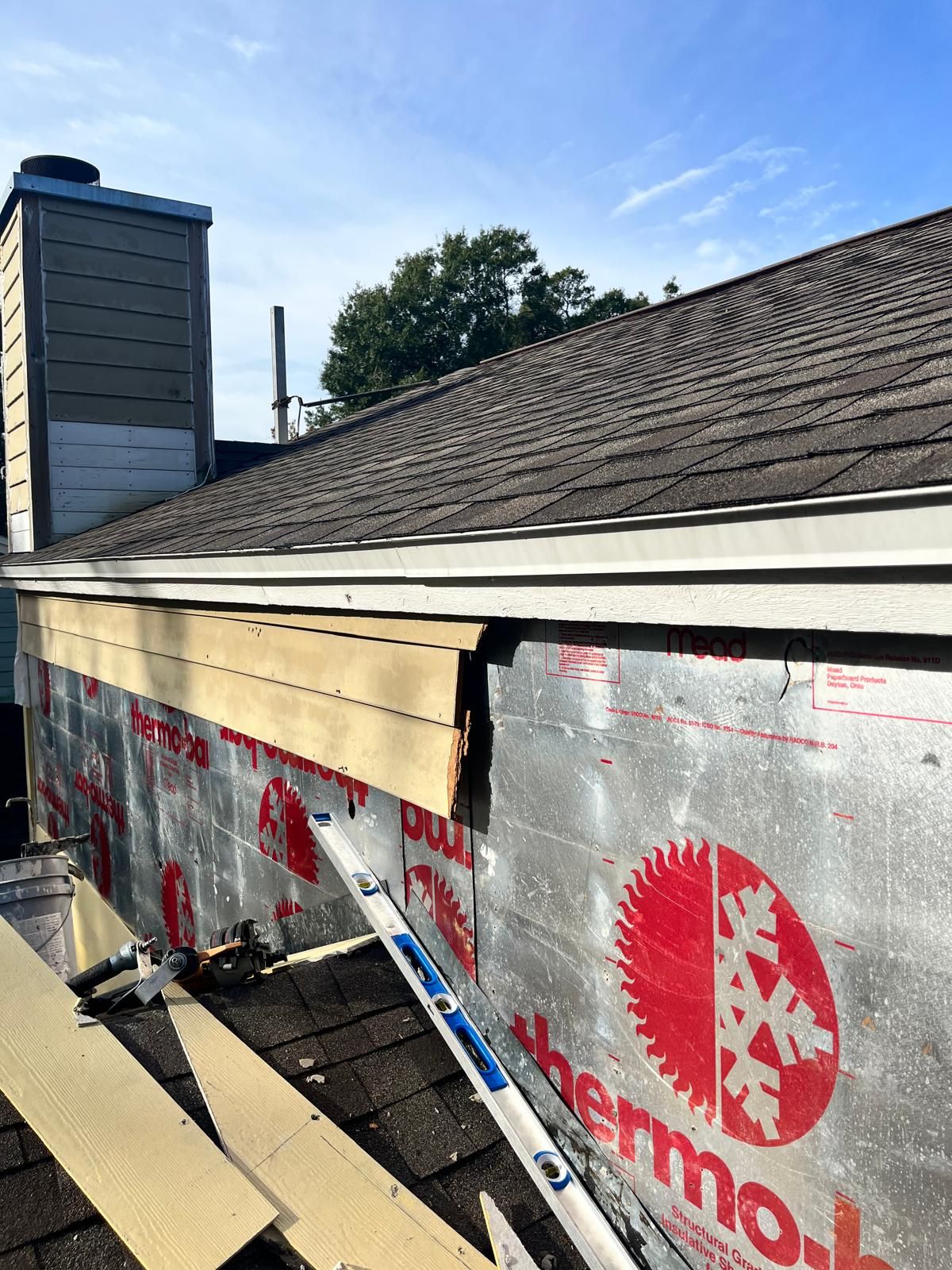 Whole-home siding replacement with new weather barrier and lap siding — photo 31