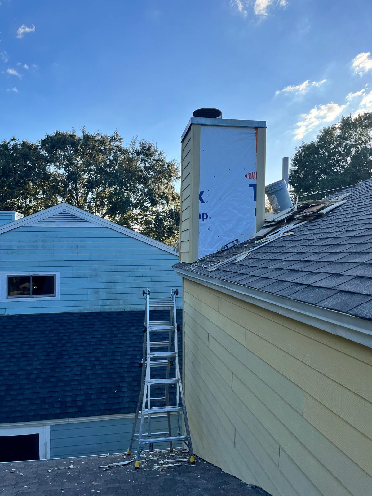 Whole-home siding replacement with new weather barrier and lap siding — photo 37